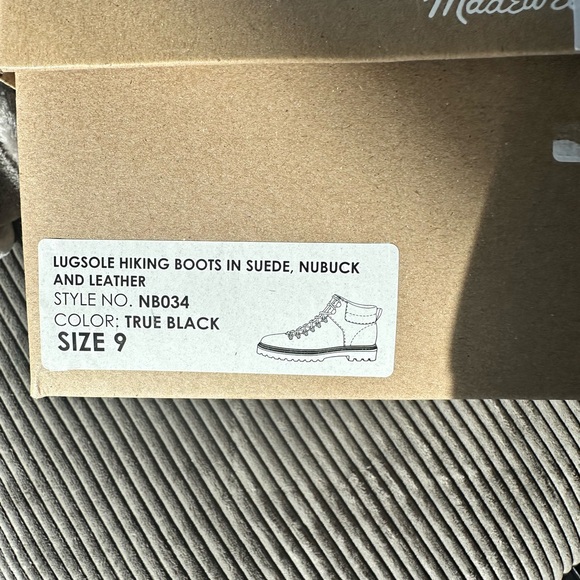 Madewell Black Lace Up Boots - Picture 8 of 8